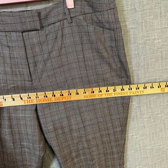Brooks Brothers Caroline Fit Glen Plaid Check Dress Pants Work Trousers Size 16 - Picture 5 of 10